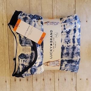 Lucky Brand Women's Pajama Set XXL Includes 4 pieces Tee, Tank, Short & Pant